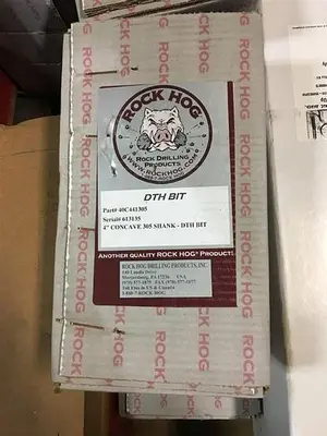 New | in-Stock ROCK HOG 4" IR 3.5 / XL3 HAMMER BIT Tool Bits Pennsylvania US | East West Machinery & Drilling #1416307