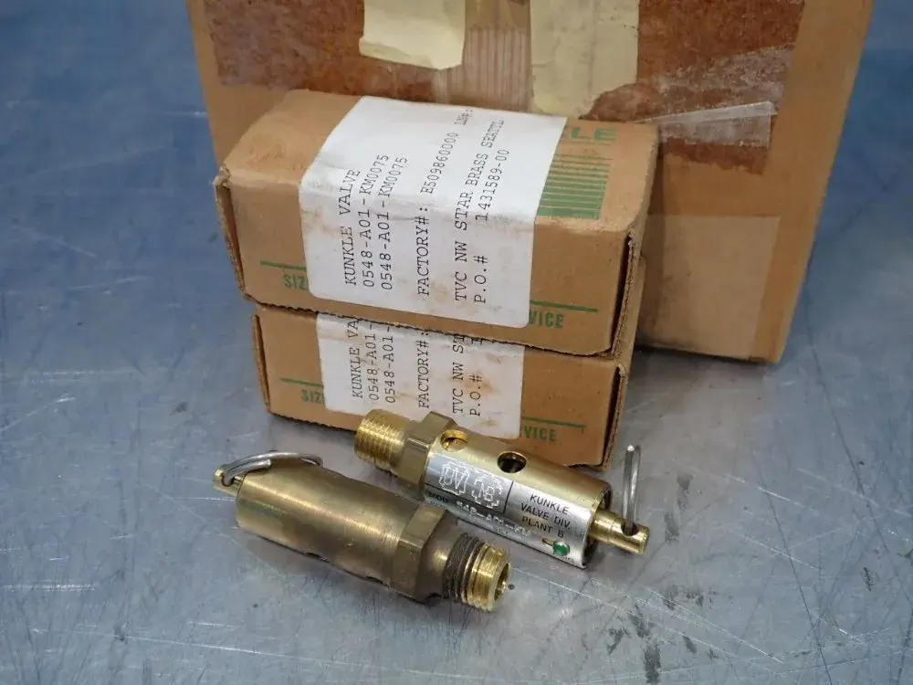 NEW KNUCKLE VALVE DIVISION 548A01KM
