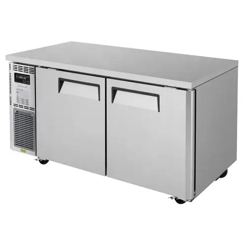 Turbo Air JUR-60-N6 59" W Undercounter Refrigerator w/ (2) Section & (2) Doors, 115v