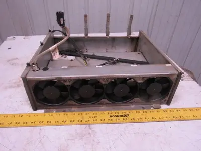 ABB 3HAC Robot Servo Drive 4 Slot Cooling Rack Tray