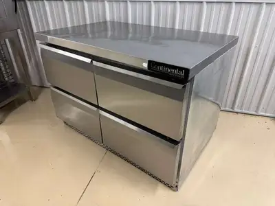 Used Continental Used Continental SW48 4 Drawer Undercounter Refrigerator 120V Undercounter Refrigerators Illinois US | Falcon Restaurant Supply #1375026
