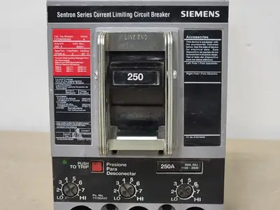 New | in-Stock SIEMENS CFD63B250 Switchgears British Columbia CA | Lenmark #240229