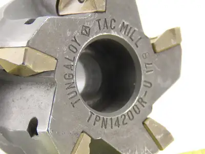 Tungaloy TPN14200R-U 2" 5 Flute Indexing Shell Mill 3/4" Bore