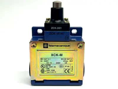 XCK-M ZCK-M1H7 ZCK-D01 | Telemecanique  Limit Switch Assembly 3A 240V - New – Open box