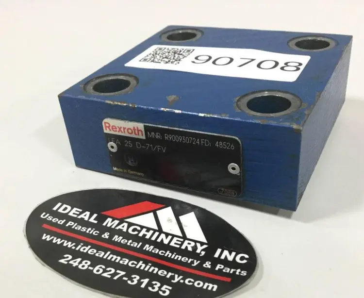 Used REXROTH LFA25D71FV Valves/Fittings Michigan US | Ideal Machinery #1053598