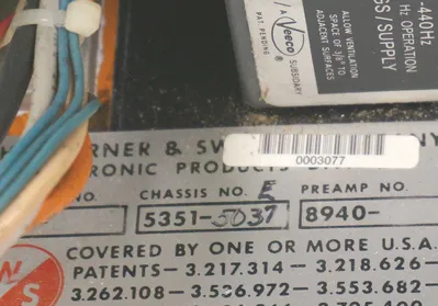 WARNER & SWASEY 5351-5037 DC SERVO DRIVE 53515037