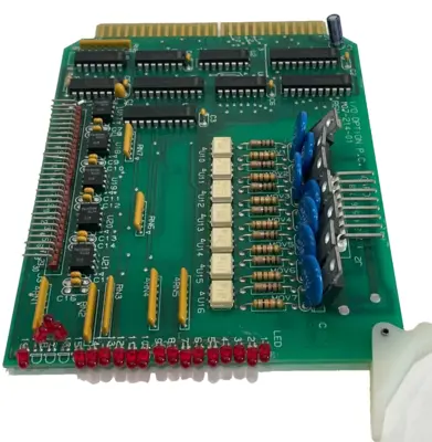 USED UNBRANDED 107-214-01 I/O OPTION PC BOARD REV. A 10721401