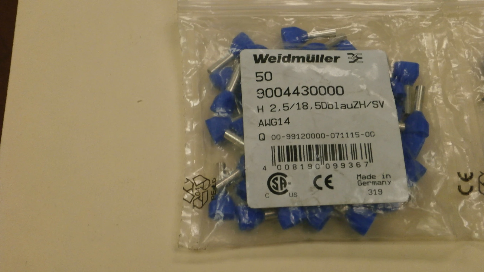 NEW Weidmuller 9004730000