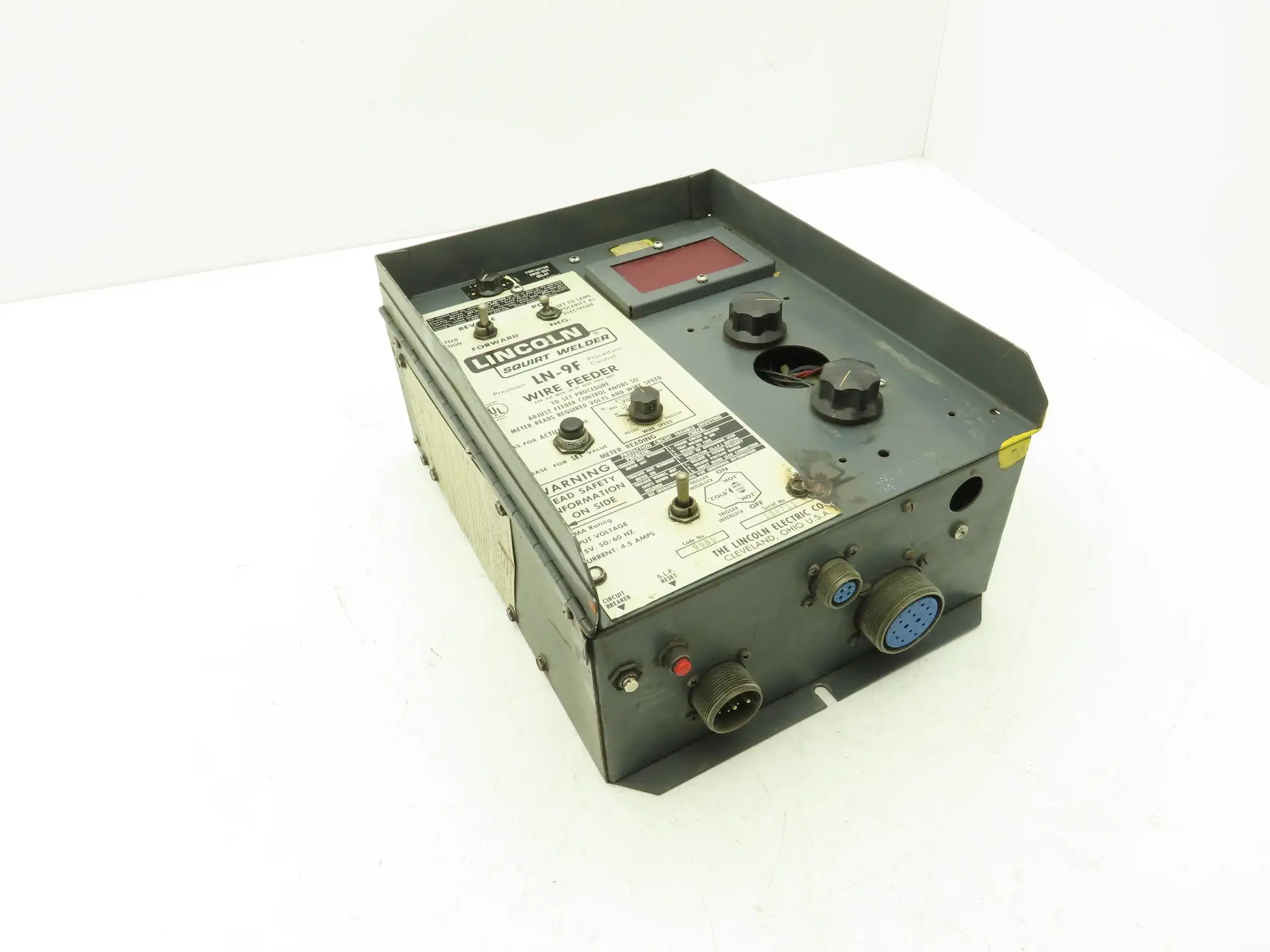 Lincoln Electric 9089 Wire Feeder Control Unit LN9-F Squirt Welder