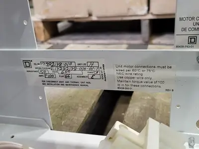 NEW SQUARE D MODEL 6