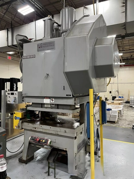 Used 1998 PRECISION INDUSTRIES PRECISION INDUSTRIES 2-80-56X24 / 80N-G2-OBS PRESS O.B.I. Presses Tennessee US | Alma Machinery #1056140