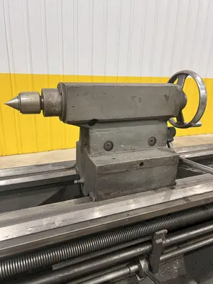 24" X 120" TOOLMEX PONAR MODEL #TUR-63 GAP BED ENGINE LATHE, 3.5" HOLE: STOCK #22195