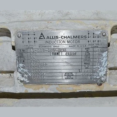 Allis Chalmers 25 HP Motor
