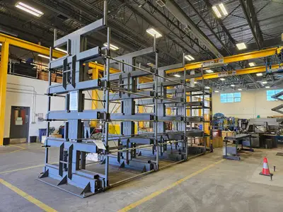 Used STEEL STORAGE SYSTEMS 5T-4G-30X75R-24 Racks/Shelving British Columbia CA | Lenmark #1440515
