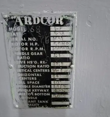 USED ARDCOR 1-F