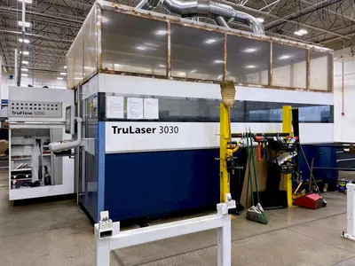 Used 2010 TRUMPF TRULASER 3030 Laser Cutters Illinois US | Machine Factory Outlet #1264122
