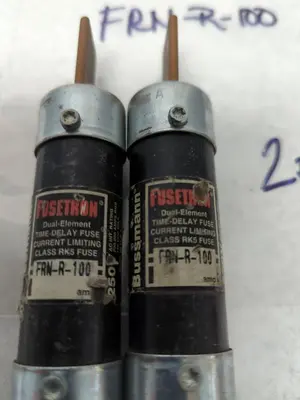 Used COOPER BUSSMANN FRN-100 Miscellaneous Equipment (Electrical & Power) | Surplus Asset Holdings #1192309