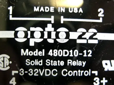 NEW Old Stock Opto 22 480D10-12 Solid State Relay G13