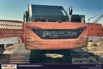 Used 2018 DOOSAN DX255LC-5 Excavators California US | Proxy Equipment #1378096