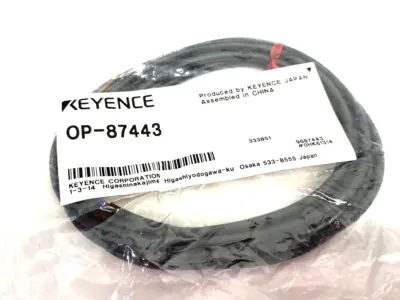 NEW KEYENCE PANEL/MONITOR POWER CABLE M8 4-PIN / STRAND WIRE 2 M