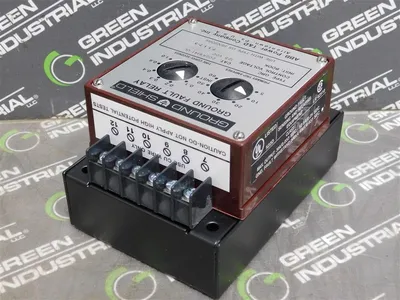 ABB 202K9141-UL Ground Shield Ground Fault Relay Type GRC 125VDC New