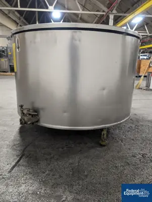 USED Pfaudler 330 Gal Pfaudler Blender, S/S
