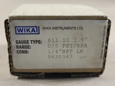 NEW WIKA 8630343