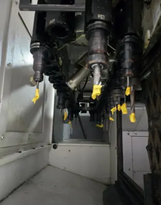 Used 2011 OKUMA GENOS M560-V Vertical Machining Centers Ohio US | Toolquip, Inc. #1285835