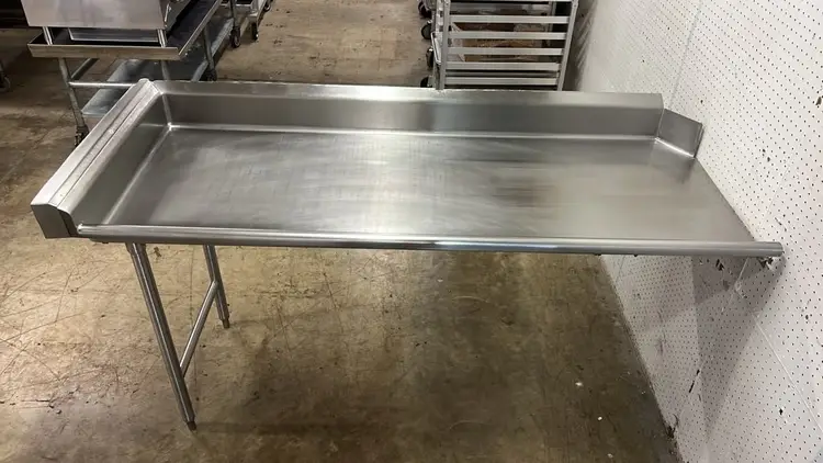 Used Falcon Restaurant Supply, Inc. Used 72" x 30" Stainless Steel Dish Table - GC Dishtables Illinois US | Falcon Restaurant Supply #1373533
