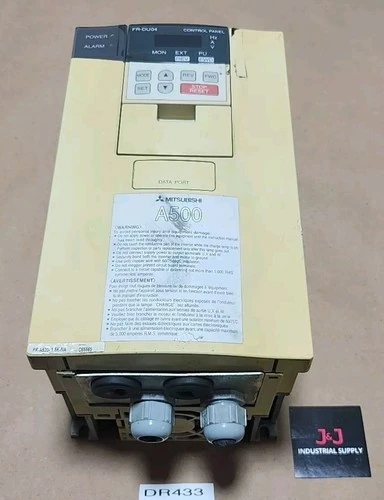 Used Mitsubishi Electric FR-A520-1.5K-NA AC Drive Control Module | J&J Industrial Supply #526544
