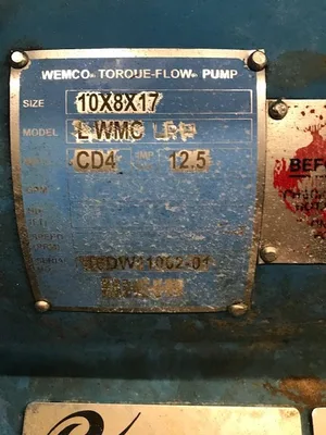 USED Wemco LWMC LHR