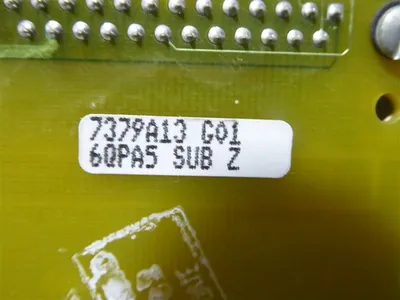 Westinghouse 7379A13G01 Ovation Pulse Accumulator Card 6QPA5 Sub Z Used