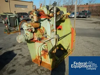 USED Patterson-Kelley 3 Cu Ft Patterson-Kelly Twin Shell Solids Processor, S/S