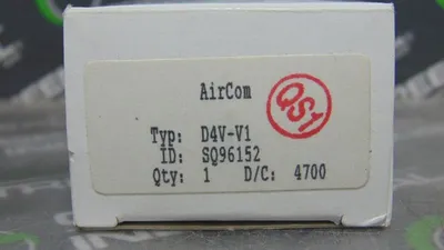 AirCom Pressure Transducer for Compressed Air D4V-V1 New NIB