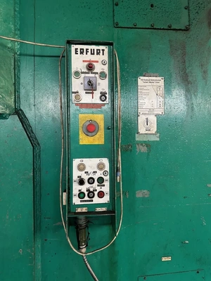 ERFURT Eccentric Press, in good working condition, visible under power