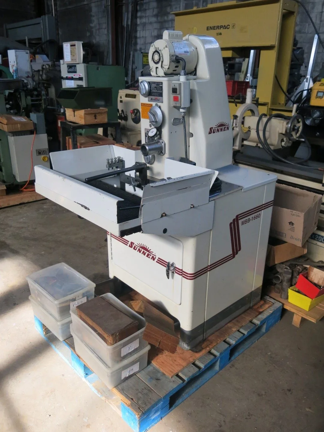 USED SUNNEN HONING MACHINE MBB-1660K