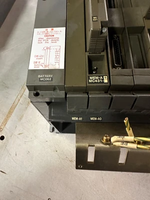 MITSUBISHI NUMERIC CONTROLLER - W/ 10 CARDS
