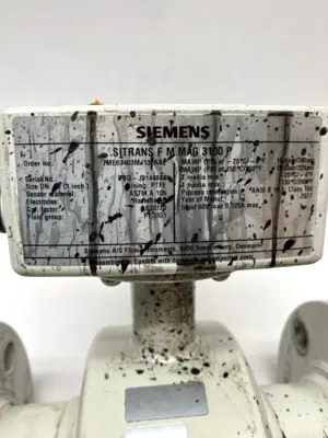 FM MAG 3100 P | Siemens Sitrans  Full Bore Electromagnetic Flow Sensor 3 Inch - For parts or not working