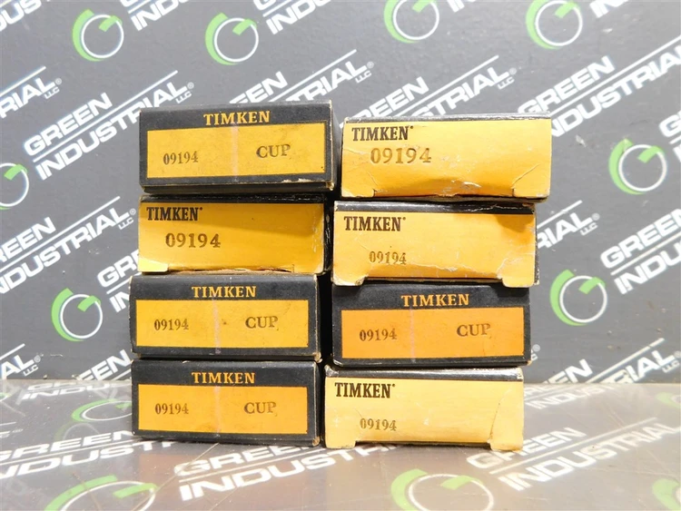 Used TIMKEN 09194 Bearings Wisconsin US | Green Industrial #877430