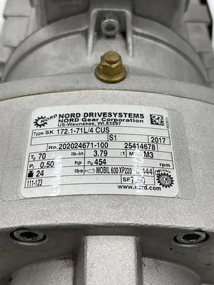 USED NORD NORD SK 172.1-71L/4 CUS.