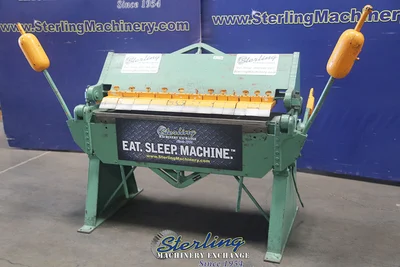 Used CHICAGO BPO-412-6 Box & Pan Brakes including Finger California US | Sterling Machinery Exchange #1467006