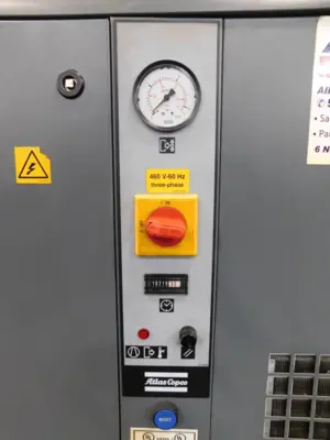 Used Atlas Copco GX4FFCSA/UL Tank Mounted Air Compressors Ohio US | Equipment Recovery Corp. #1331437