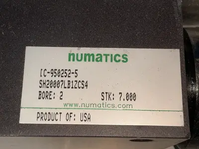 Used NUMATICS SH20007LB1ZCS4 Pumps Ohio US | HGR 24 #1506869