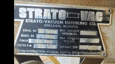USED STRATO-VAC 12731