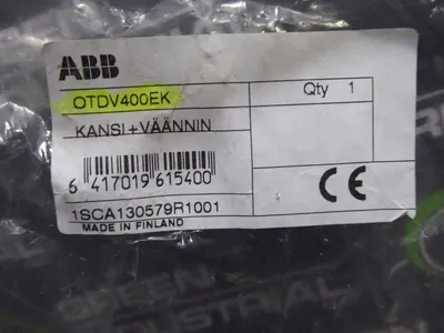ABB OTDV400EK Isolation Switch Operating Handle Kit New