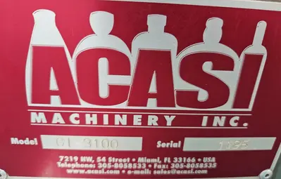 Used ACASI MACHINERY INC. GI-3100 Labelers British Columbia CA | Steep Hill Equipment Solutions #1424418