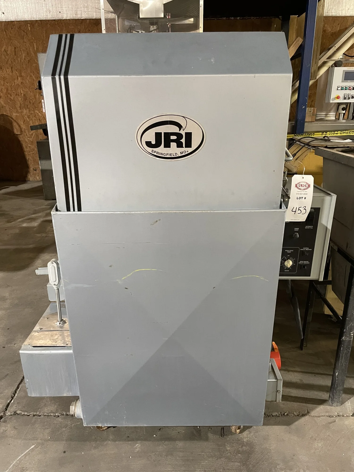 JRI Automatic Parts Washer 208V 3Ph
