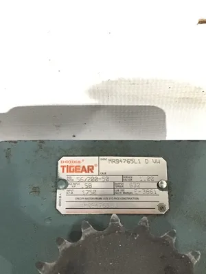 Baldor CD3450 Industrial Motor with a Dodge Tigear Gear Reducer