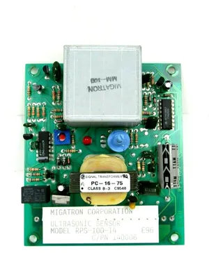 USED MIGATRON RPS-100-14 ULTRASONIC SENSOR BOARD RPS10014 140006