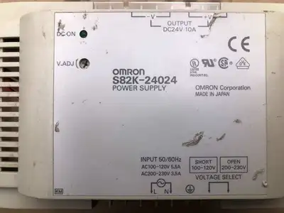 Omron S82K-24024 Switching Mode Power Supply 24V 10A / 100-120V 200-230V